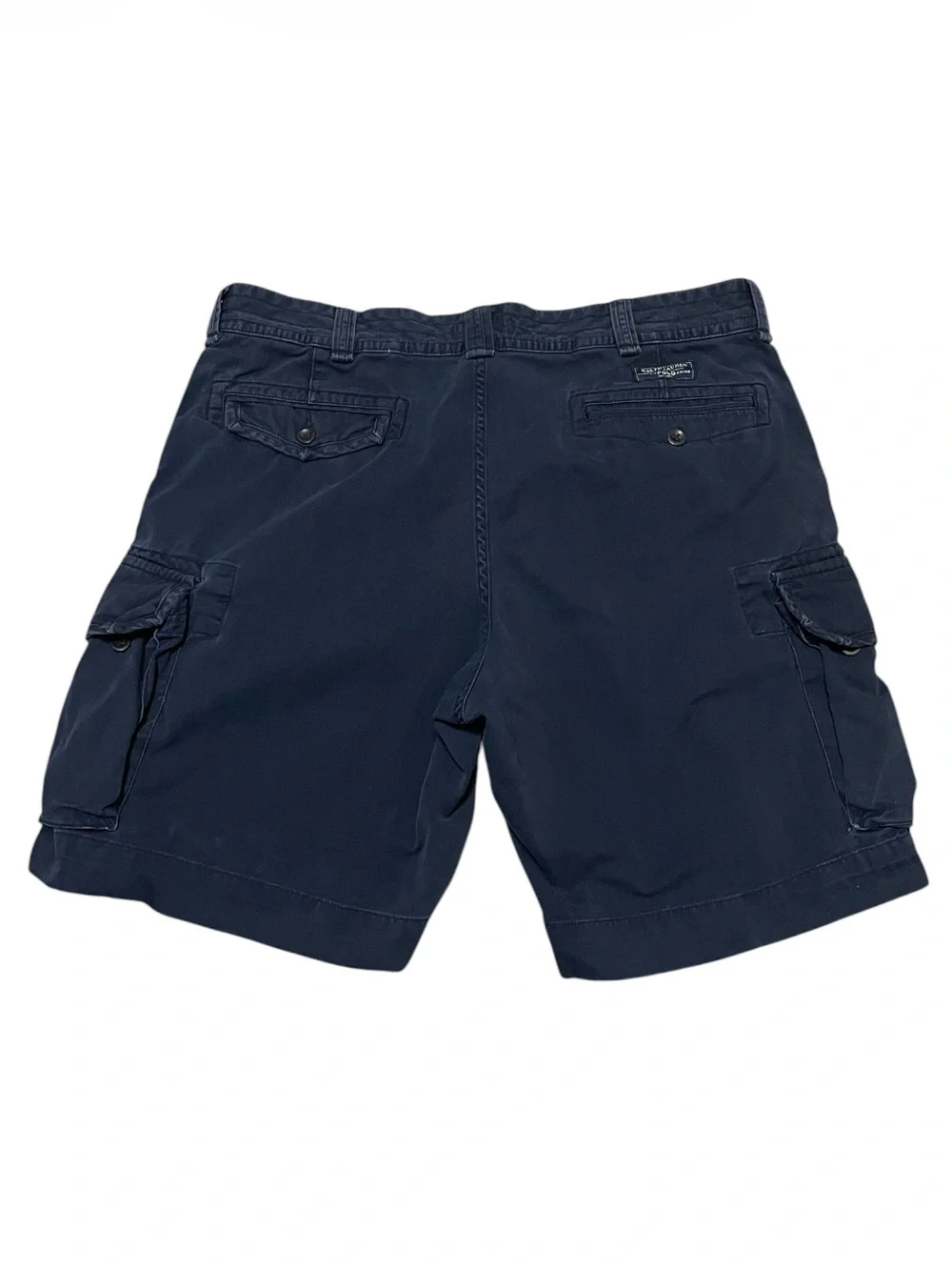 Men's Polo Ralph Lauren Geller Classic Fit Cargo Shorts Navy Blue Size 40
